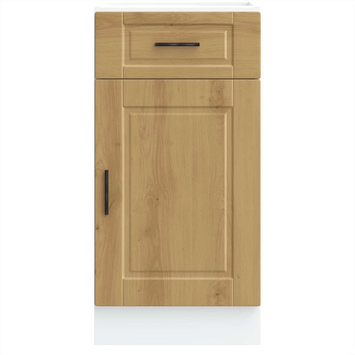 Kitchen Base Cabinet Porto Artisan Oak Engineered Wood