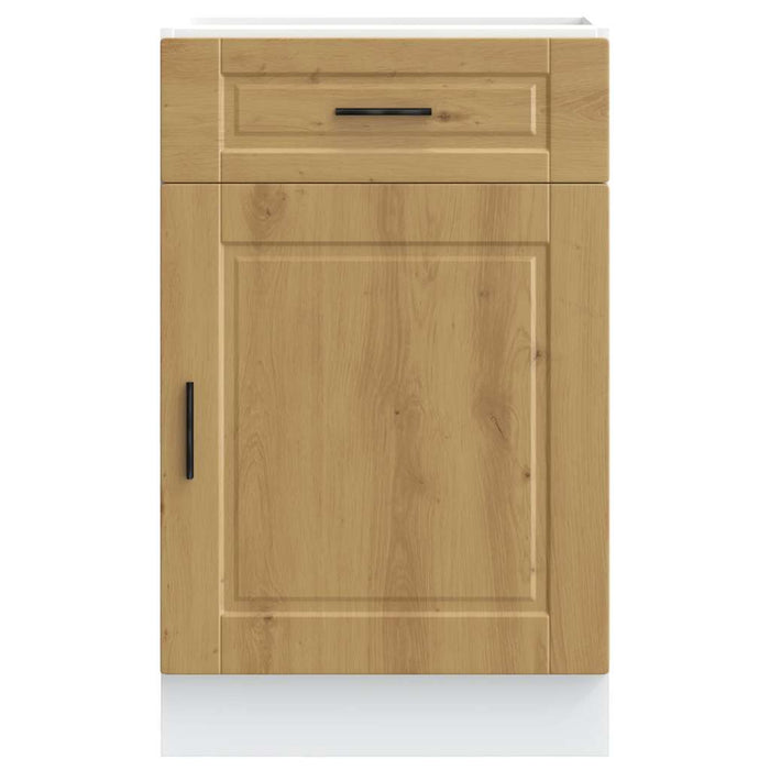 Kitchen Base Cabinet Porto Artisan Oak Engineered Wood