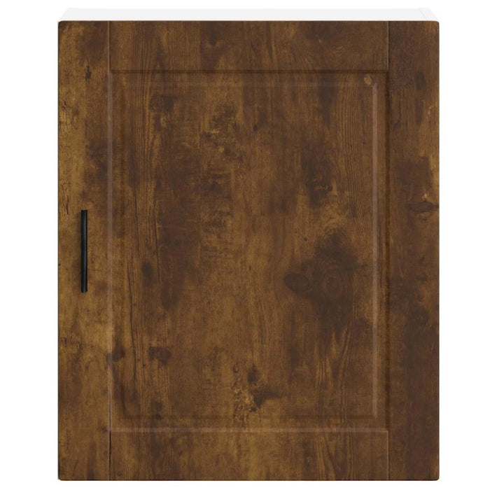 Kitchen Wall Cabinets 2 pcs Porto Smoked Oak Engineered Wood