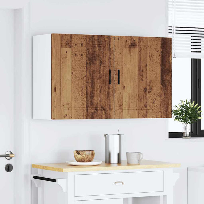 Кухненски стенни шкафове 2 бр Porto Old Wood Engineered Wood