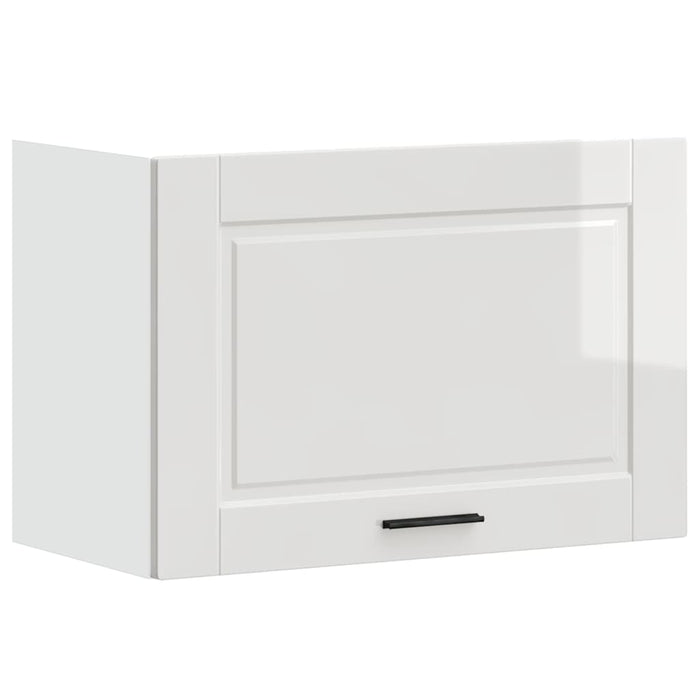 Kitchen Wall Cabinet Porto High Gloss White Engineered Wood