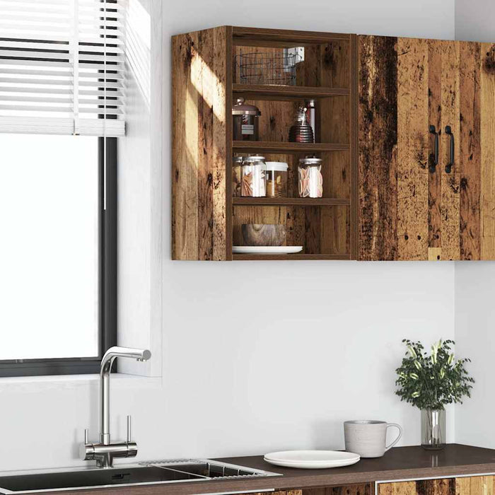 Подвесной шкафчик Old Wood 40x29.5x60 см Инженерная древесина