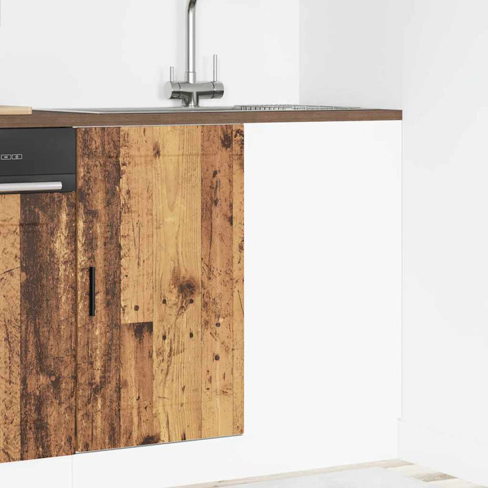 Kitchen Base Cabinet Porto Old Wood Engineered Wood