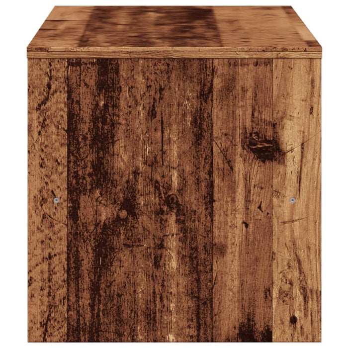 Тумба под телевизор Old Wood 120x40x40 см Инженерная древесина