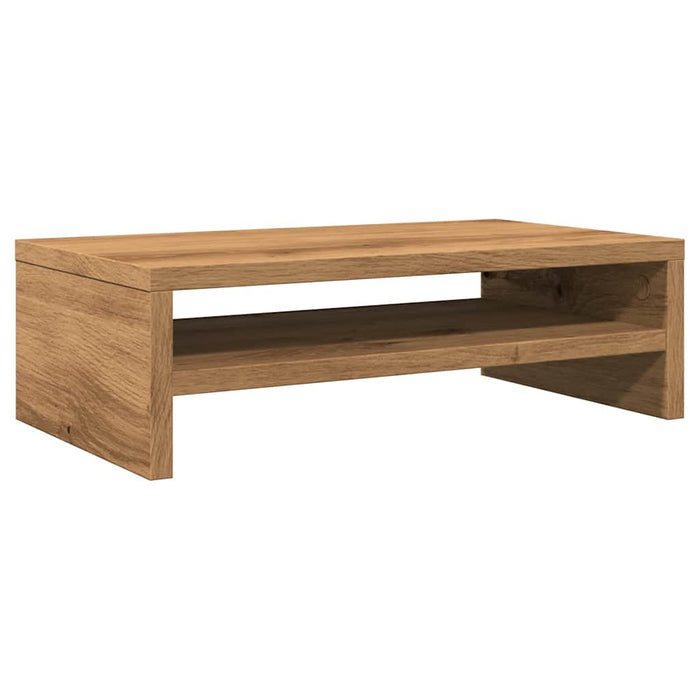 Monitor Stand Artisan Oak 42x24x13 cm Engineered Wood