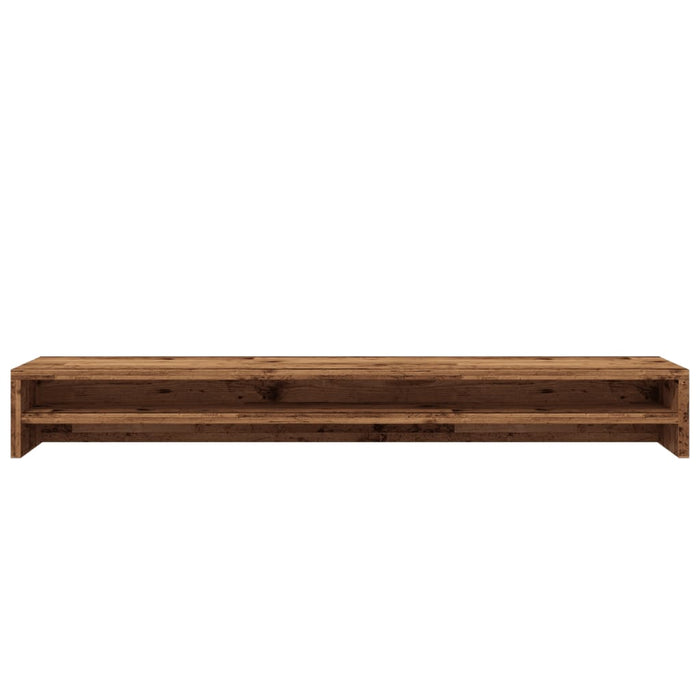 Monitor Stand Old Wood 100x24x13 cm Engineered Wood