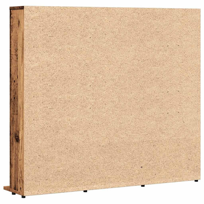 Dulap CD Lemn Vechi 100x23x89,5 cm Lemn de Inginerie