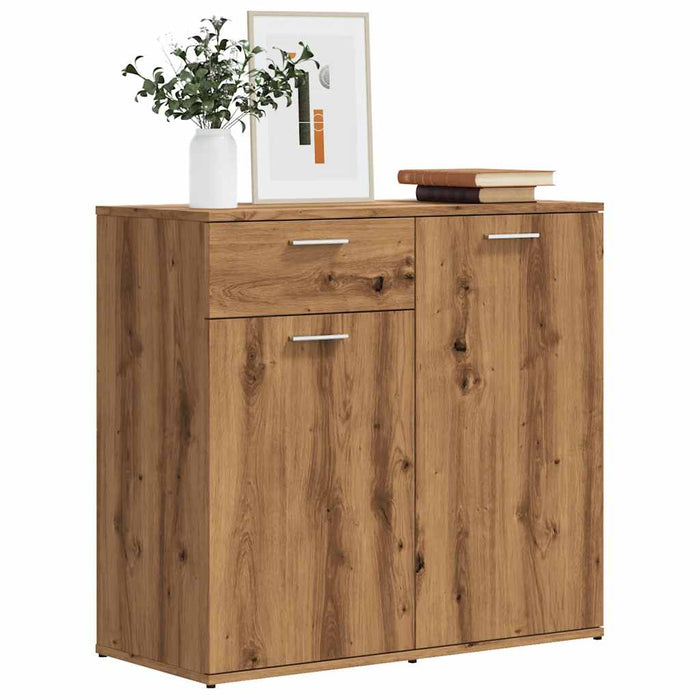 Sideboard Artisan Oak 80x36x75 cm Engineered Wood