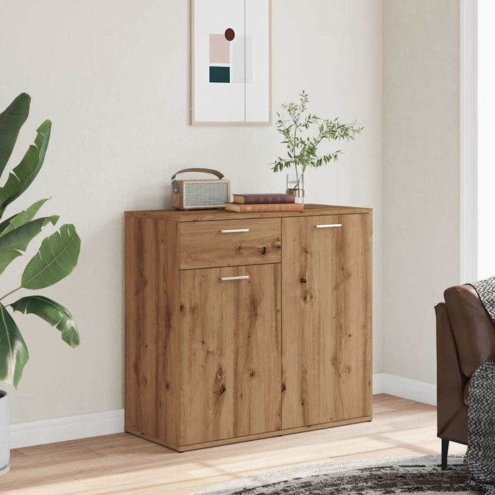 Sideboard Artisan Oak 80x36x75 cm Engineered Wood