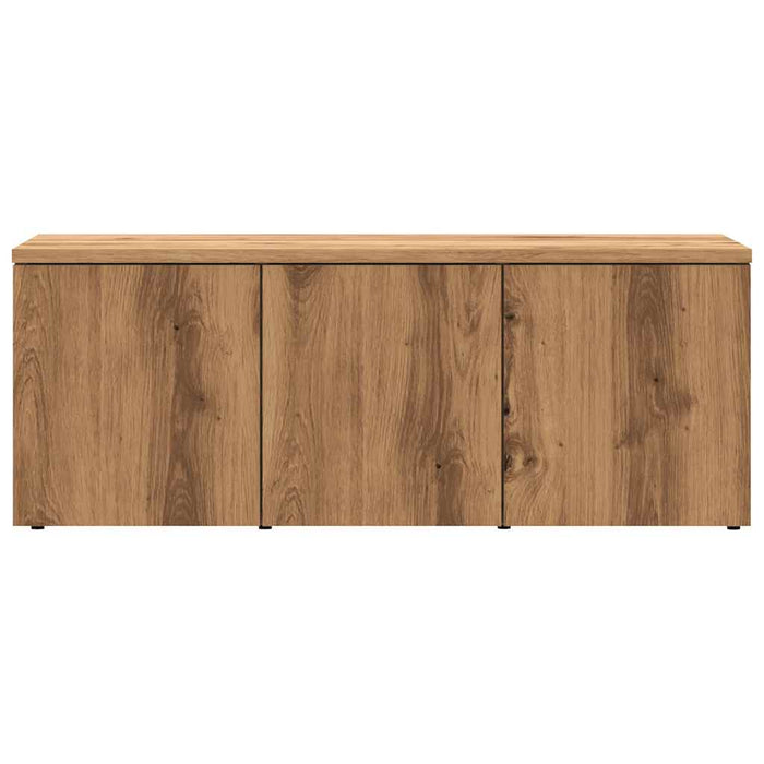 Тумба под телевизор Artisan Oak 80x34x30 см Инженерная древесина