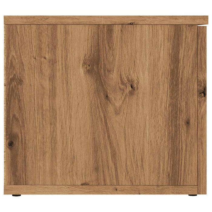 Тумба под телевизор Artisan Oak 80x34x30 см Инженерная древесина