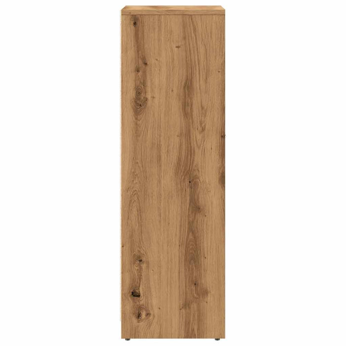 Bathroom Cabinet Artisan Oak 30x30x95 cm Engineered Wood