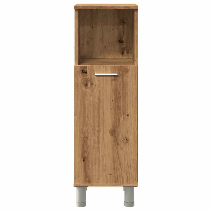 Bathroom Cabinet Artisan Oak 30x30x95 cm Engineered Wood