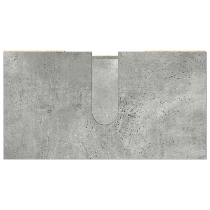 Bathroom Cabinet Concrete Grey 60x32x53.5 cm Engineered Wood