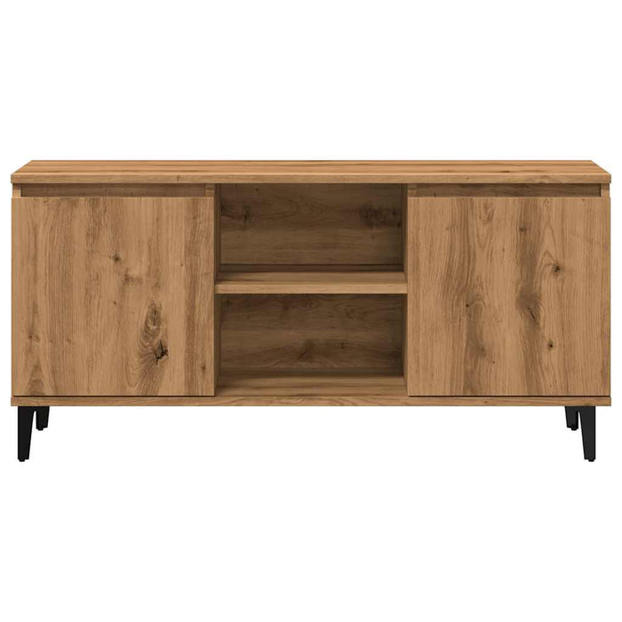 TV Cabinet Artisan Oak 102x35x50 cm Engineered Wood