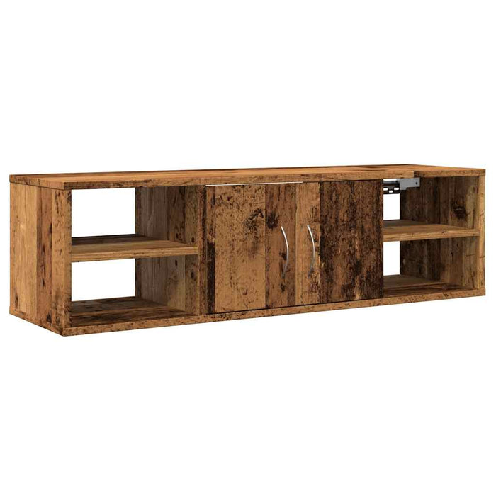 Wall Cabinet Old Wood 101x30x29 cm Engineered Wood