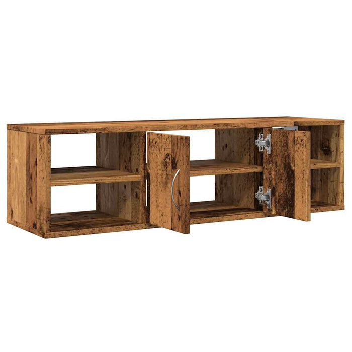 Wall Cabinet Old Wood 101x30x29 cm Engineered Wood