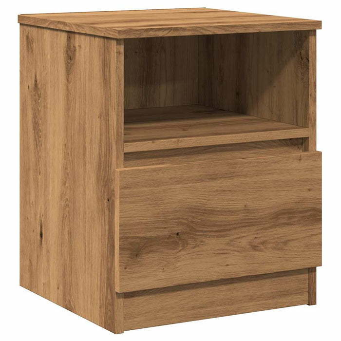 Bedside Cabinet Artisan Oak 40x40x50 cm Engineered Wood