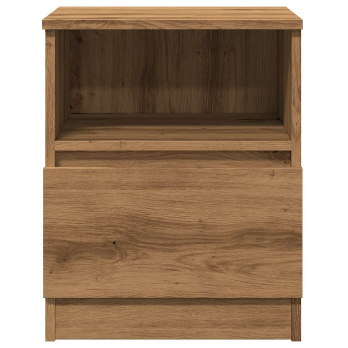 Bedside Cabinet Artisan Oak 40x40x50 cm Engineered Wood