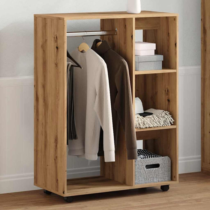 Wardrobe Artisan Oak 80x40x110 cm Engineered Wood