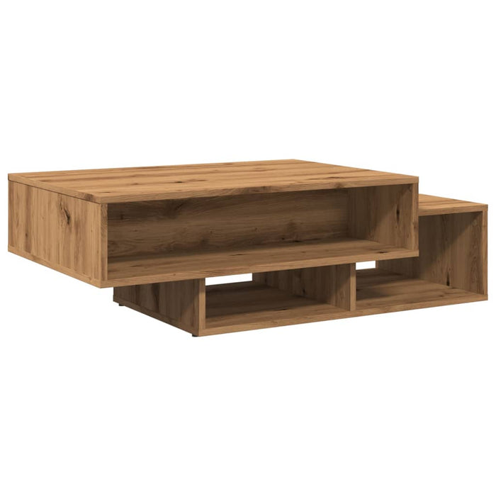 Coffee Table Artisan Oak 105x55x32 cm Engineered Wood