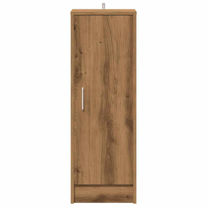 Shoe Cabinet Artisan Oak 32x35x92 cm Engineered Wood