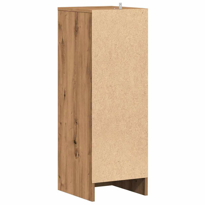 Shoe Cabinet Artisan Oak 32x35x92 cm Engineered Wood