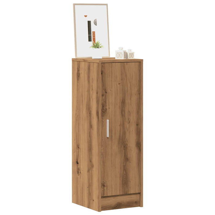 Shoe Cabinet Artisan Oak 32x35x92 cm Engineered Wood