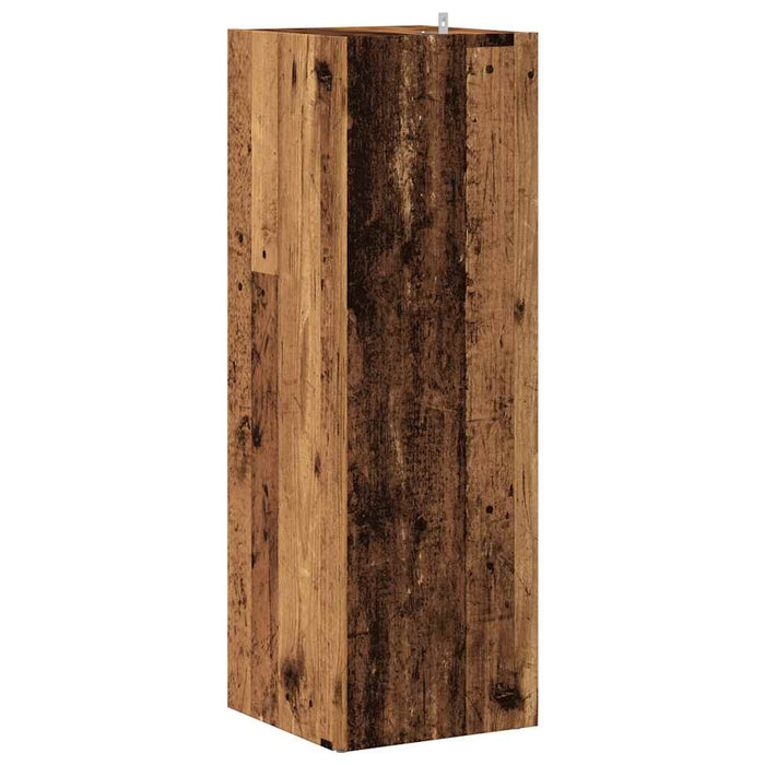 Corner Cabinet Old Wood 33x33x100 cm Engineered Wood