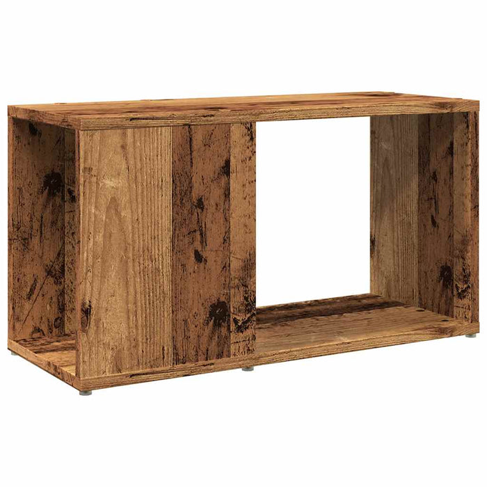 TV Cabinet Old Wood 60x24x32cm Engineered Wood