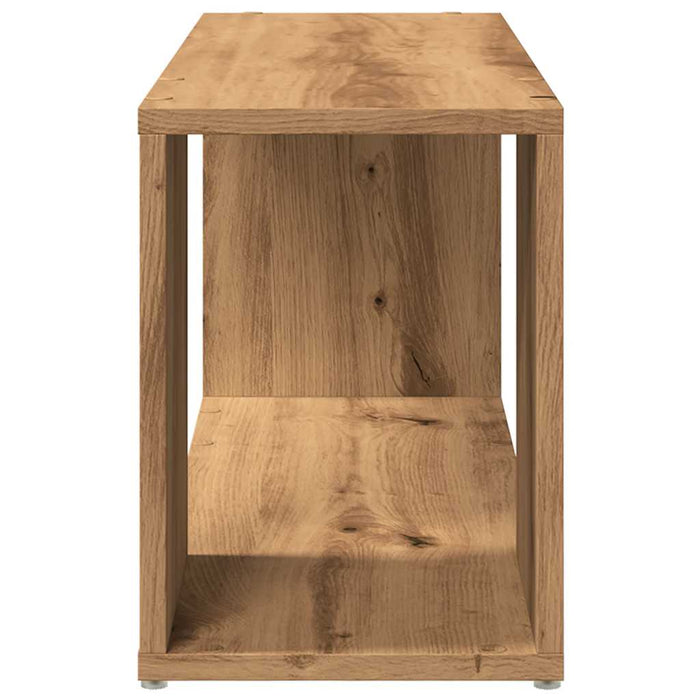 Тумба под телевизор Artisan Oak 80x24x32 см, инженерная древесина