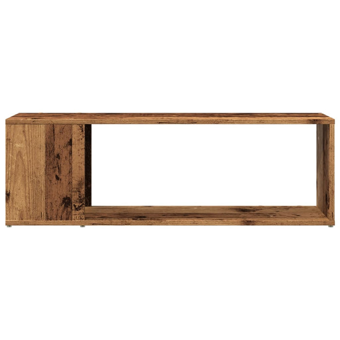 TV Cabinet Old Wood 100x24x32 cm Engineered Wood