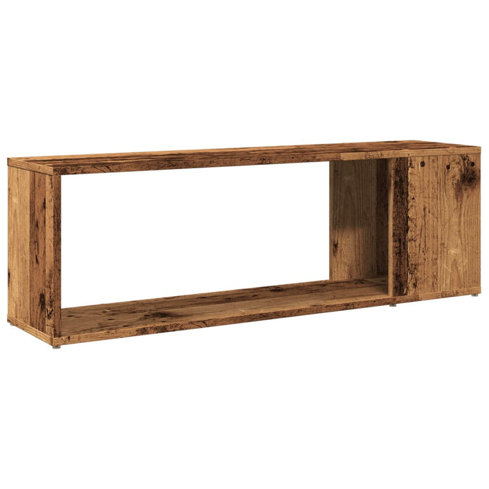 TV Cabinet Old Wood 100x24x32 cm Engineered Wood