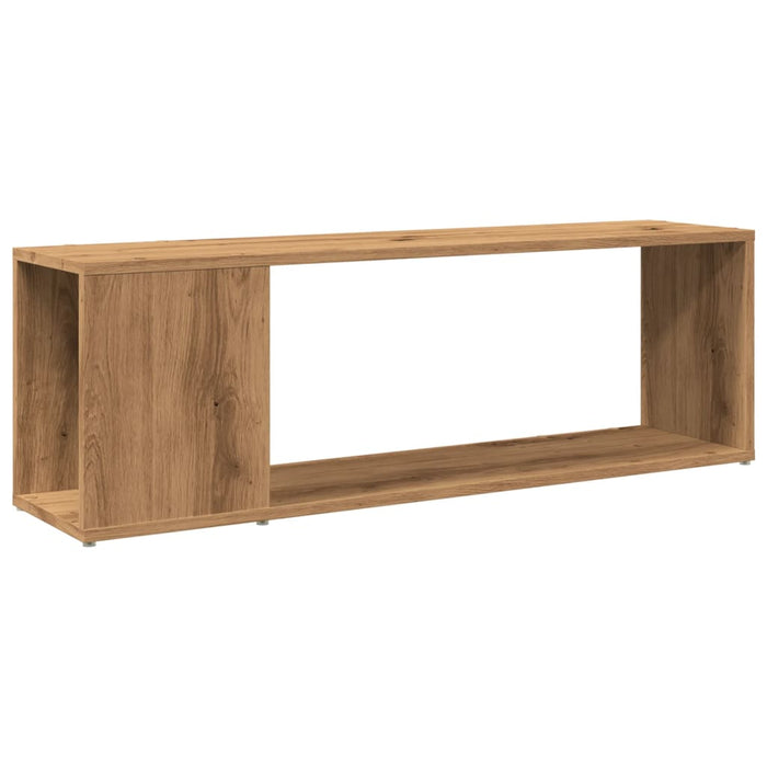 TV Cabinet Artisan Oak 100x24x32 cm Engineered Wood