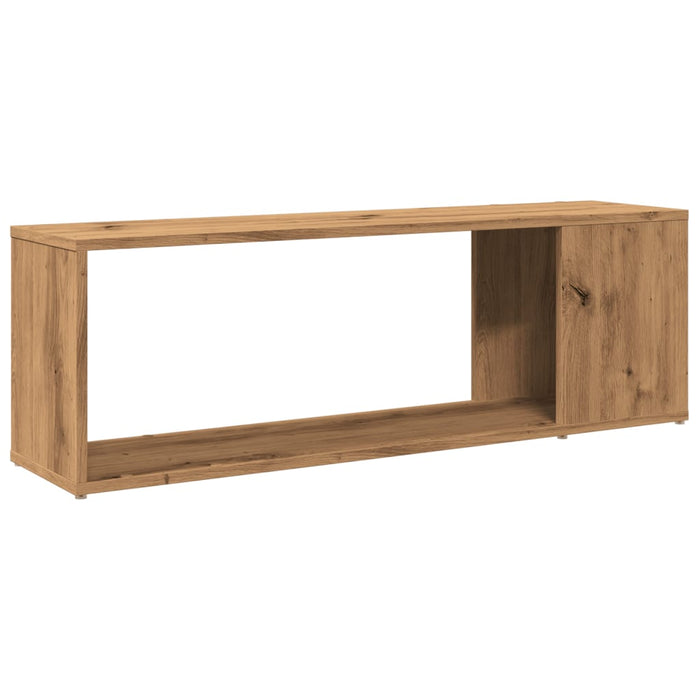 TV Cabinet Artisan Oak 100x24x32 cm Engineered Wood