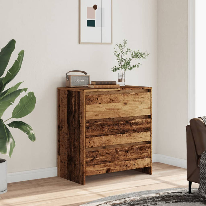 Sideboard Old Wood 70x41x75 cm Engineered Wood