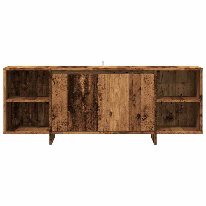 Тумба под телевизор Old Wood 130x35x50 см Инженерная древесина