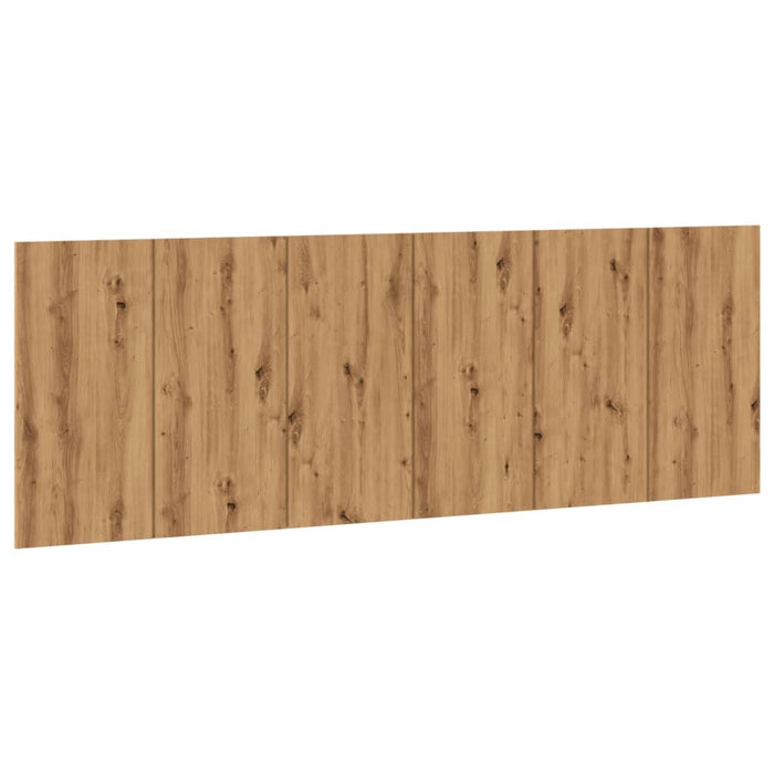 Wall Headboard Artisian Oak 240x1.5x80 cm Engineered Wood