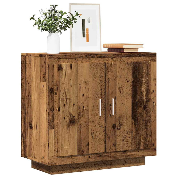 Sideboard Old Wood 80x40x75 cm Engineered Wood