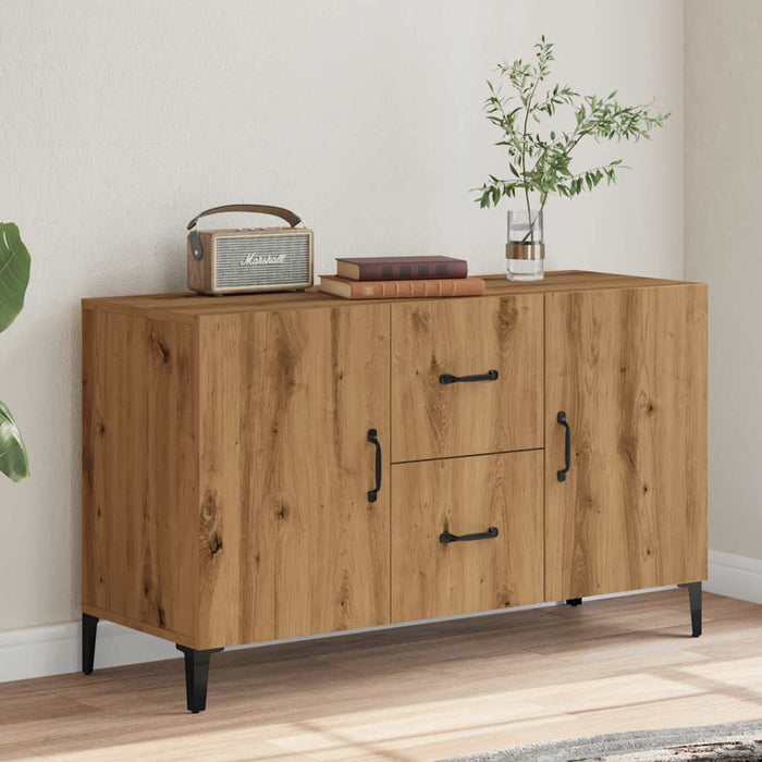 Sideboard Artisan Oak 100x36x60 cm Engineered Wood