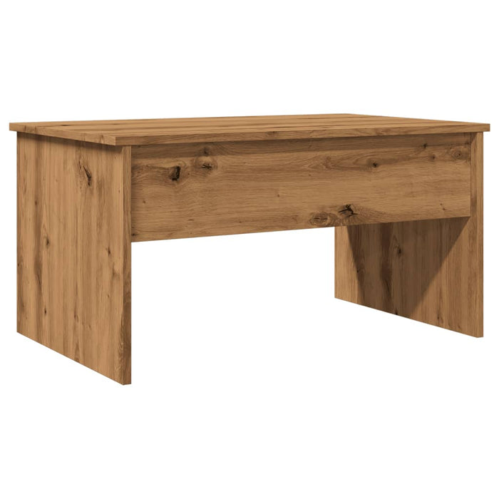 Coffee Table Artisan Oak 80x50.5x41.5 cm Engineered Wood