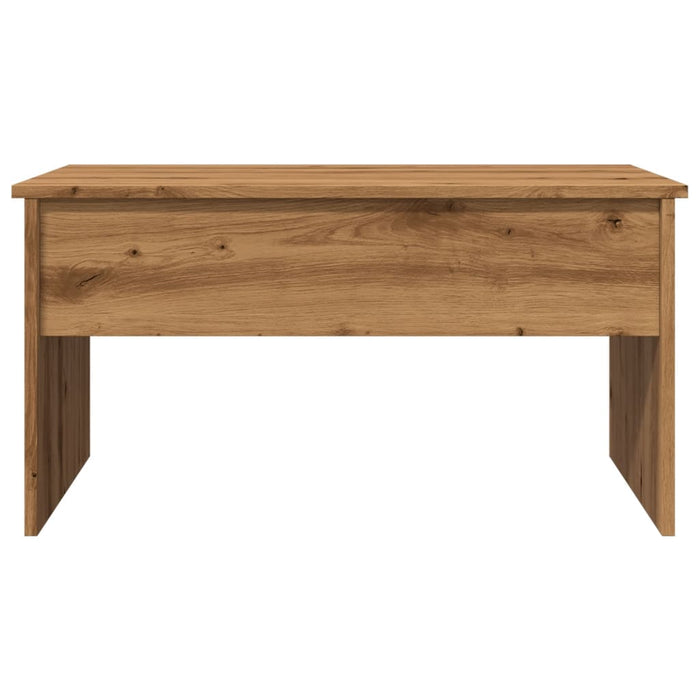 Coffee Table Artisan Oak 80x50.5x41.5 cm Engineered Wood