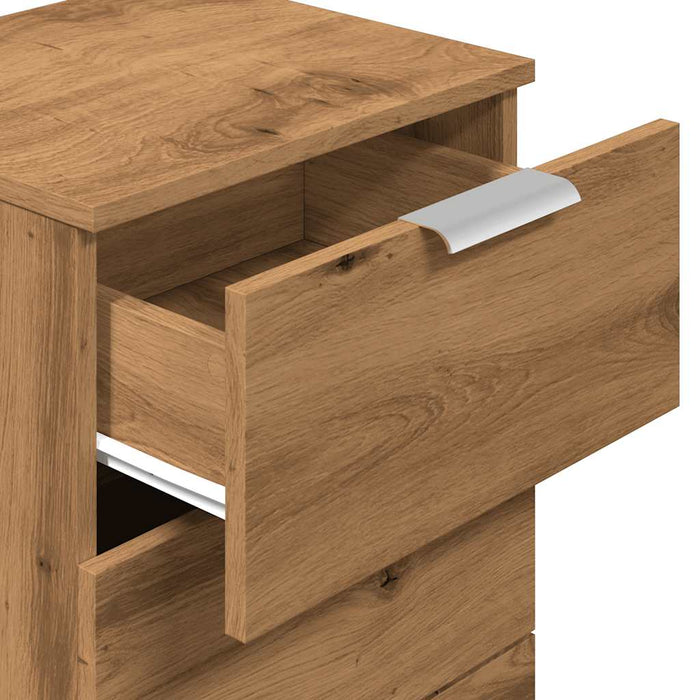 Bedside Cabinet Artisan Oak 40x36x65 cm Engineered Wood