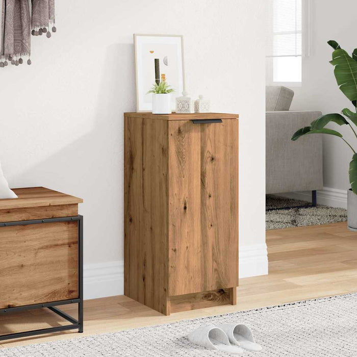 Shoe Cabinet Artisan Oak 29.5x35x70 cm Engineered Wood