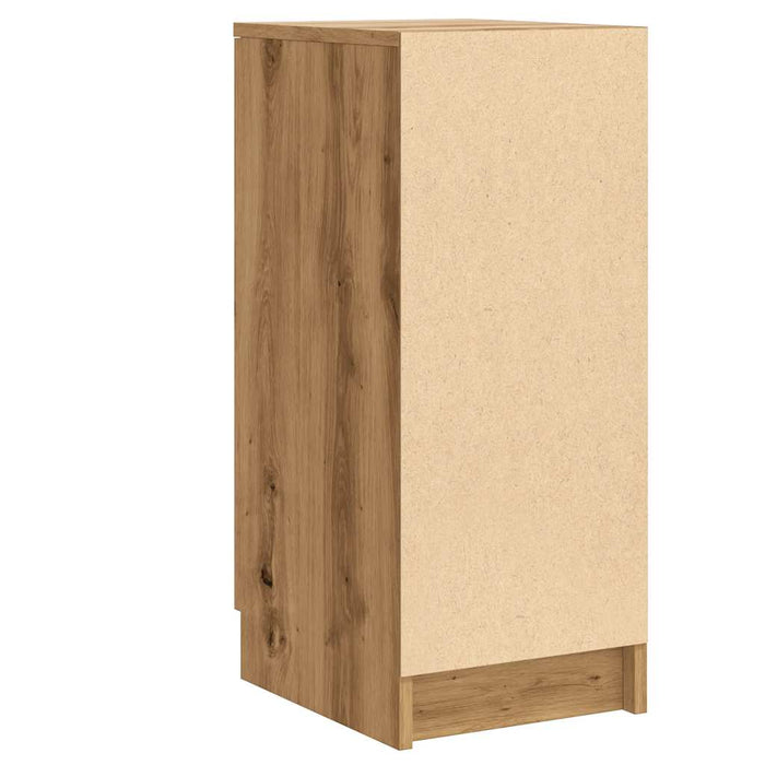 Shoe Cabinet Artisan Oak 29.5x35x70 cm Engineered Wood