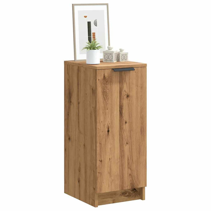 Shoe Cabinet Artisan Oak 29.5x35x70 cm Engineered Wood