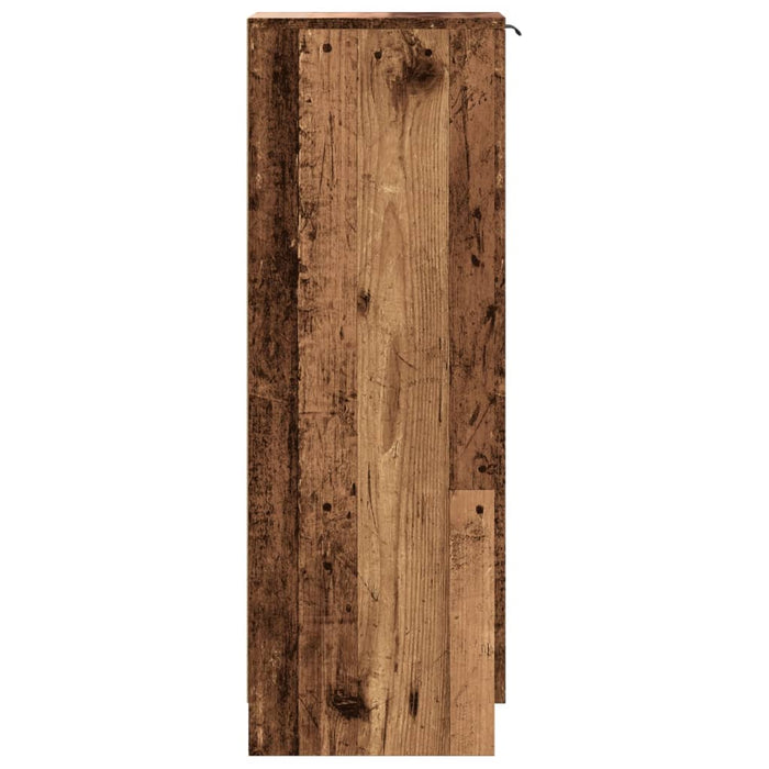 Шкафчик для обуви Old Wood 29.5x35x100.5 см Инженерное дерево