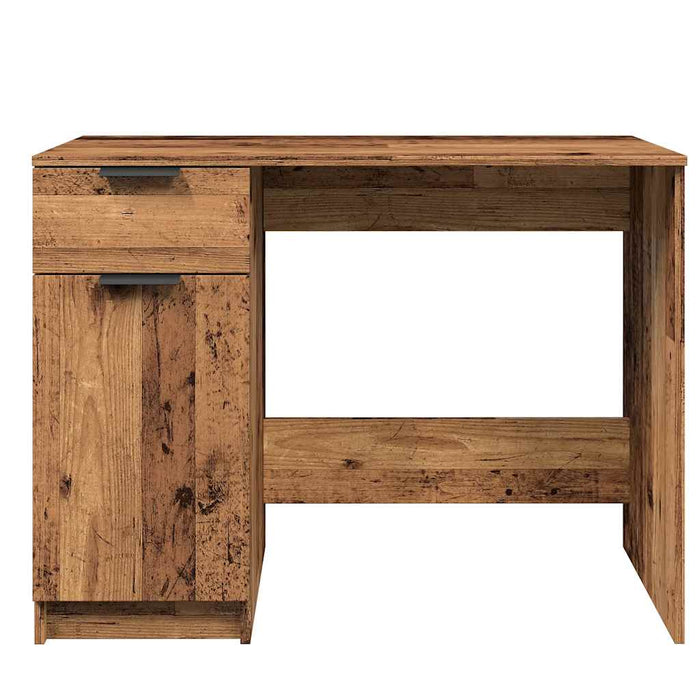 Desk Old Wood 100x50x75 cm Engineered Wood