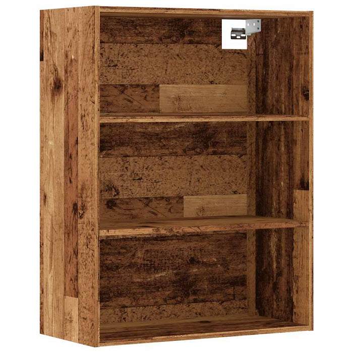 Hanging Wall Cabinet Old Wood 69.5x32.5x90 cm