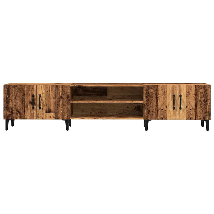 TV Cabinet Old Wood 180x31.5x40 cm Engineered Wood